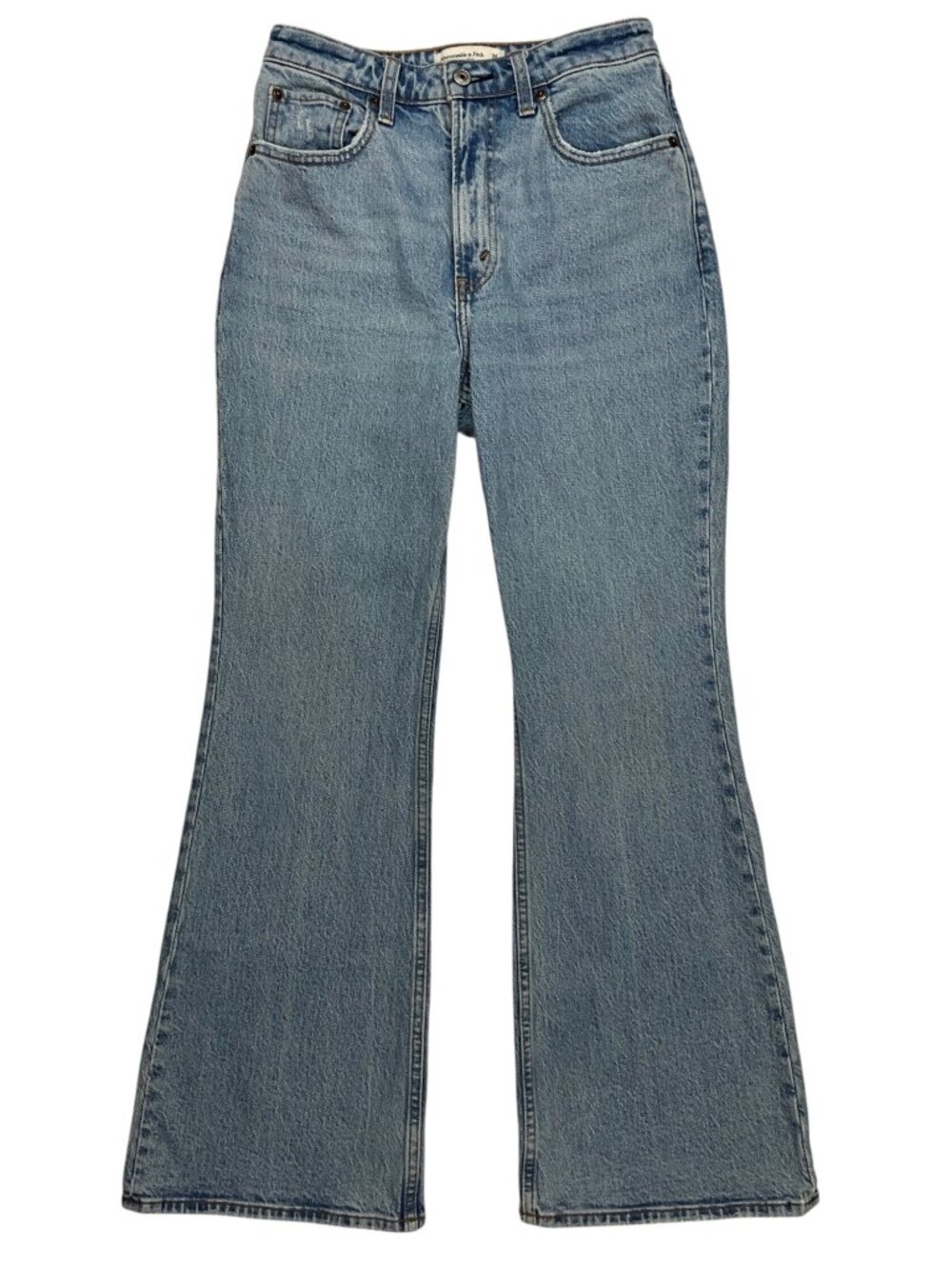 Abercrombie and Fitch The Vintage Flare Jean 26S Short Blue High Rise